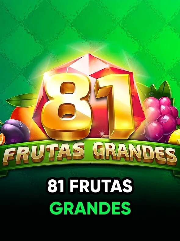 81 Frutas Grandes