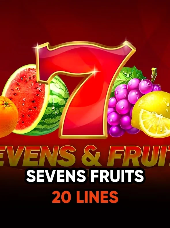 Sevens&Fruits: 20 Lines